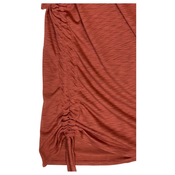 INC international concepts ruching, short sleeve T-shirt NWT. - Picture 5 of 7